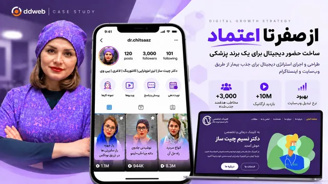 دکتر نسیم چیت‌ساز؛ حضور دیجیتال برای جذب بیمار